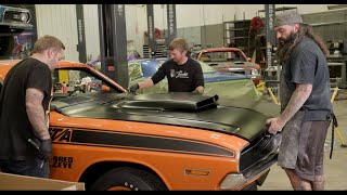 NEW NEW NEW EPISODE FINAL WORK IS DONE ON THE SEMA 2022 CHALLENGER TA HELLCAT REDEYE [upl. by Buffum]