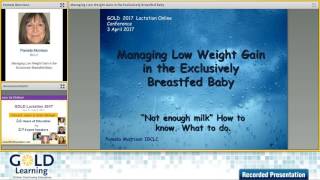 Interview with Pamela Morrison for our Challenges in Breastfeeding Addon Lecture Pack 2017 [upl. by Rosco]