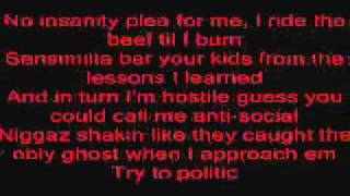 Till I collapse Remix Eminem Ft Natedog Tupac 50 cent Lyrics [upl. by Bearce197]