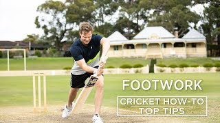 Footwork  Top Tips  Cricket HowTo  Steve Smith Cricket Academy [upl. by Jeniffer831]