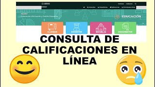 Soy Docente CONSULTA DE CALIFICACIONES EN LINEA SIGED [upl. by Rudich]