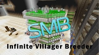 Minecraft SMB Server Episode 14 Infinite Villager Breeder [upl. by Anetsirhc]