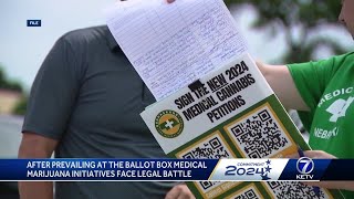 After prevailing at the ballot box medical marijuana initiatives face legal battle [upl. by Sayer]