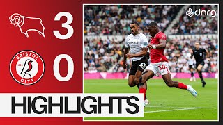 Derby County 30 Bristol City  Highlights [upl. by Howland729]