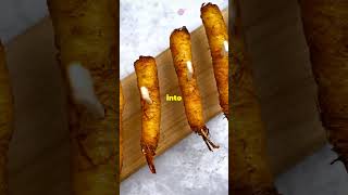 Mozzarella Sticks Recipe trendingfood shorts cheese [upl. by Thomasine10]