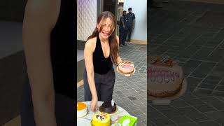 Mahira Sharma’s Birthday Celebration  Cake Cutting Ceremony mahirasharma [upl. by Okajima]