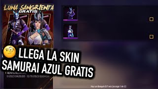 MAÑANA LLEGA EL REGRESO DE LAS SKIN SAMURAI BUG TOKEN a FREE FIRE LATAM 😱 samurai azul gratis [upl. by Carlynn]