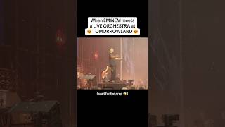 Mayhem teaming up with a live orchestra to play some eminem 😍 dimitrivegas timmytrumpet edm [upl. by Locke492]