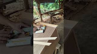 PLYWOOD CABINET FIXING CORNESA highlights fyp furnituredesign diy woodworking [upl. by Meadow]