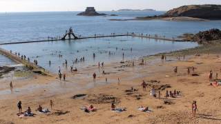 Timelapse grande marée à Saint Malo [upl. by Annaert974]