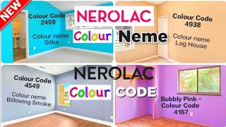 Nerolac Colour Number and name Nerolac Colour combination With Code and name [upl. by Nerita]