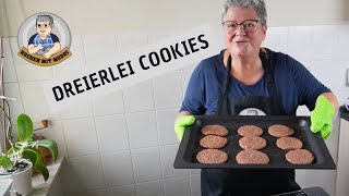 Dreierlei Cookies mit Muddi backen [upl. by Einamrej]