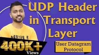 Lec70 UDP User Datagram Protocol header in Computer Networks in Hindi [upl. by Yerffoeg932]