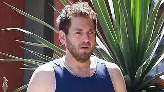 Jonah Hill Looks Trimmed Down While Heading for the Gym  Check Out His Slimmer Physique [upl. by Sirak]