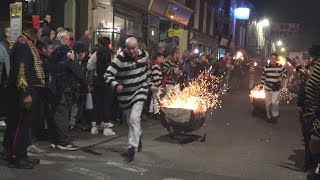 Lewes Bonfire 2024 Cliffe Barrel Runs [upl. by Ahsieken]