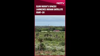 Elon Musks SpaceX Launches Indian Satellite GSAT20 [upl. by Tower]