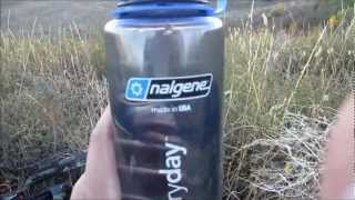 Nalgene 32 oz Wide Mouth Tritan Water Bottle Review by MUDD CREEK [upl. by Attenat861]