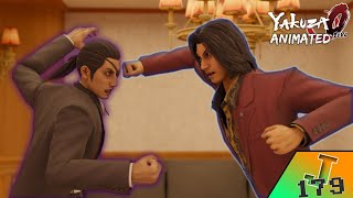 Majima VS Nishiki  Yakuza 0 Animated 3D Animation [upl. by Magnuson]