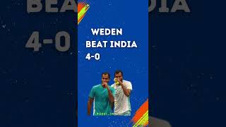 khelIN  Davis Cup 2024  INDIA VS SWEDEN  WORLD GROUP  INDIA LOST TO SWEDEN tennis daviscup [upl. by Kleiman]