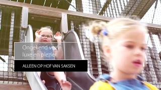 Luxe vakantiepark voor gezin in schoolvakantie 2019  Hof van Saksen Drenthe Nederland [upl. by Oglesby]