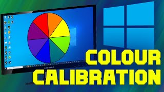 Monitor Calibration on Windows 10  Adjust Colour Settings [upl. by Chevy]