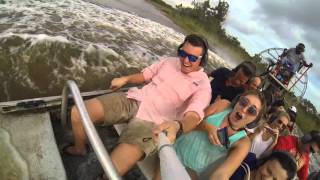 Everglades Airboat Ride  GoPro [upl. by Kirt577]