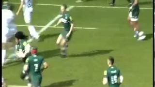 Mulipola wins the Leicester Tigers Try of the Season 201314 [upl. by Lupee]