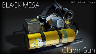 Black Mesa  Gluon Gun [upl. by Olecram]