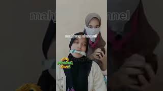 challenge ‼️ masker saputangan [upl. by Newby123]