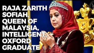 Raja Zarith Sofiah Queen of Malaysia intelligent Oxford graduate [upl. by Rhyne230]