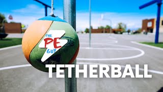 How to play Tetherball  The PE Guy [upl. by Euhc]