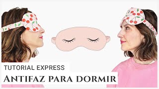 Tutorial Express Cómo coser un antifaz para dormir  Nairamkitty [upl. by Eissirk539]