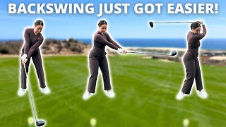 BACKSWING JUST GOT WAY EASIER Let’s Go  Wisdom In Golf [upl. by Lou]