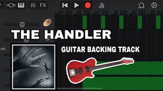 Muse  The Handler GUITAR Backing Track  Instrumental  Garageband cover [upl. by Jacob]