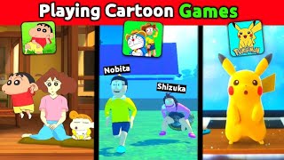 Playing Best Cartoon Games [upl. by Arimat]