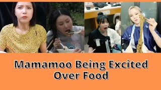 Mamamoo being excited over food [upl. by Ettenotna351]