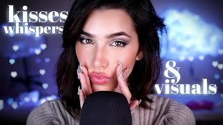 ASMR Kisses Whispers and Visual Triggers for the Best Sleep [upl. by Mavis]