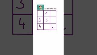 Magisches Quadrat kinderleicht erstellen maths [upl. by Glynias]