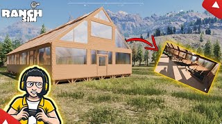 Build Greenhouse for farming in Ranch Simulator  Ranch Sim [upl. by Prochora108]