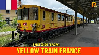 Cab Ride YELLOW TRAIN LatourdeCarol  Olette Ligne de Cerdagne France train drivers view in 4K [upl. by Ztnarf]