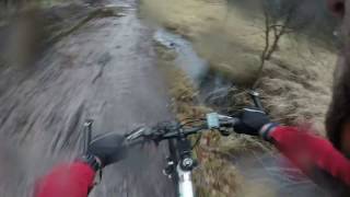 GoPro  Mountainbike trail De Teut Zonhoven BE  05032017 [upl. by Arelus]