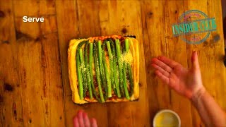 Turbo cheesey Asparagus tart [upl. by Omolhs]