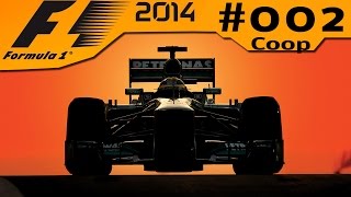 Lets Play F1 2014 2 Australien Rennen KoopSaison FullHD [upl. by Ulphi]