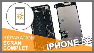 Tuto  Changer ecran complet iPhone 5C [upl. by Meave]