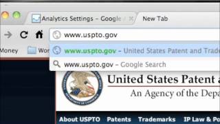 Trademark search how to do a quick search at the USPTO website [upl. by Trinatte]