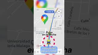 Cómo cambiar la FLECHA de NAVEGACIÓN de GOOGLE MAPS shorts [upl. by Aohsoj975]