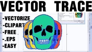 Vector Trace Multiple Color Logos Easily  EPS [upl. by Legna]