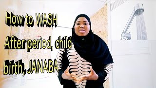 How to take Ghusl  Ritual bath in Islam  Shawana A Aziz [upl. by Artied722]