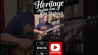 Heritage Guitar Alex Skolnick heritageguitarinc heritageguitars alexskolnick [upl. by Ventura]