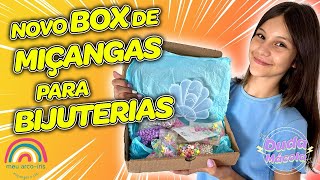 Novo box de miçangas para bijuterias  Dudinha Show [upl. by Mail]